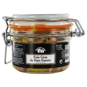 LES TROIS CHEFS Foie Gras de pato entero 125 g.