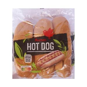 PRODUCTO ALCAMPO Pan para perritos calientes (hot dogs) 6 uds. 330 g.