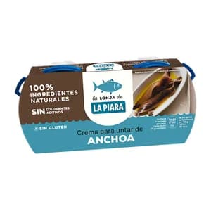 LA PIARA Paté de ancho Sólo Natural lata de 2ud x 77 g.