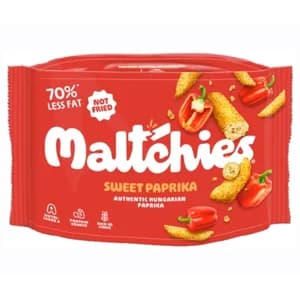 MALTCHIES Snack con sabor a pimentón dulce 45 g.