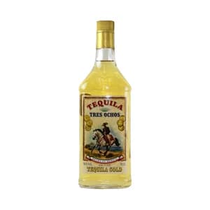 TRES OCHCOS Tequila gold botella 70 cl.