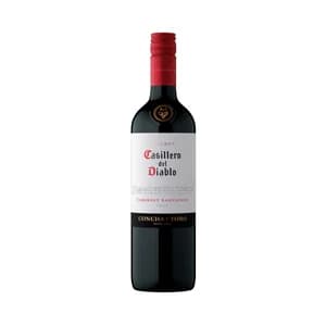 CASILLERO DEL DIABLO Vino tinto reserva elaborado en Chile botella 75 cl.