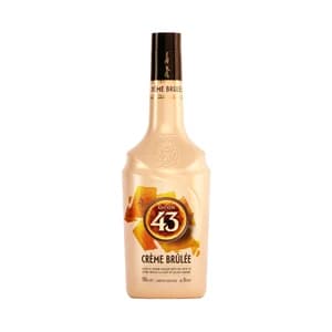 LICOR 43 Crema de licor con sabor a créme brulée y un toque de caramelo salado botella 70 cl.