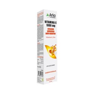 ARKOPHARMA Complemento alimenticio a base de Vitamina C y Zinc, sabo naranja 20 uds.