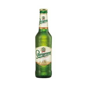 STAROPRAMEN Cerveza Checa pilsner botella de 33 cl