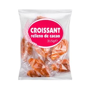 DULCESA Croissansts rellenos de cacao, 7 uds aprox. 315 g.