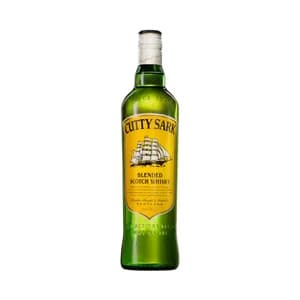 CUTTY SARK Whisky blended escocés 5 años botella 70 cl.