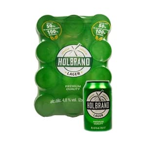 HOLBRAND Cerveza clásica pack de 12 uds. x 33 cl.