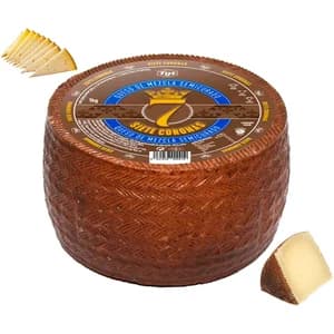 7 CORONAS Queso mezcla semicurado.