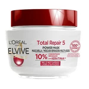 ELVIVE Total repair 5 Mascarilla capilar con acción reparadora, para cabellos dañados 300 ml.