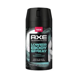 AXE All over body Desodorante corporal en spray para hombre, con aroma a coco y sándalo 100 ml.