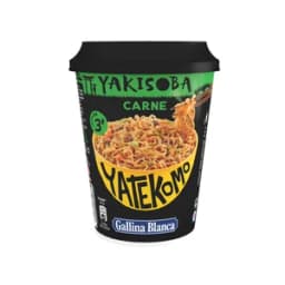 YATEKOMO Fideos Orientales instantáneos (noodles) de carne 93 g.