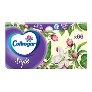 COLHOGAR Tissues faciales Style 3 capas COLHOGAR 66 uds.