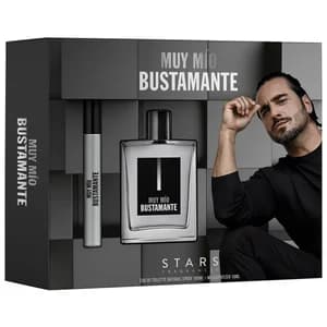 BUSTAMANTE Muy mío Estuche de colonia para hombre.