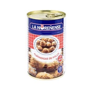 Albóndigas de pollo noreñense 415 g.