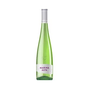 MARINA ALTA Vino blanco con D.O. Alicante botella 75 cl.