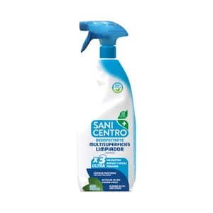 SANICENTRO Limpiador multisuperficies desinfectante sin lejia, con aroma a aire fresco 750 ml.
