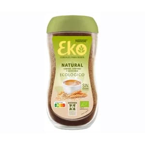 EKO Cereales solubles para beber, sin azúcares añadidos ecológico frasco de vidrio de 150 g.