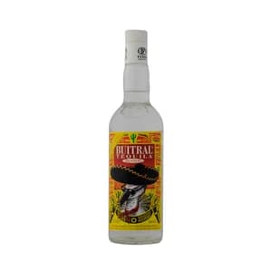 BUITRAL Tequila blanco elaborado en España botella 70 cl.