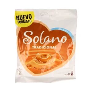 SOLANO Caramelos con sabor crema tradicional 99 g.