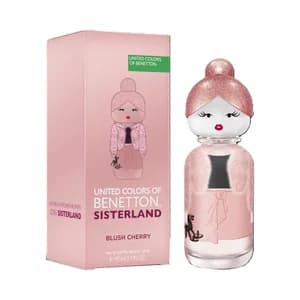 UNITED COLORS OF BENETTON Sisterland blush cherry Agua de perfume para mujer 80 ml.