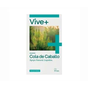 VIVE+ SALUD Y VIDA Cola de Caballo VIVE PLUS, 50 uds x 26 g.