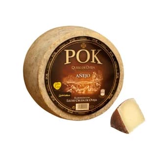 POK Queso puro de oveja añejo 12 Meses. - Trozo