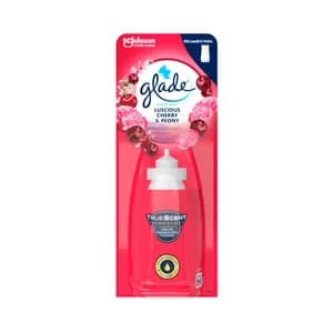 GLADE Sense & spray Recambio de ambientador con fragancia a cereza y Peonia 18 ml.