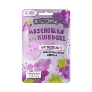 THE FRUIT COMPANY Mascarilla facial de hidrogel, antioxidante, antiimperfecciones y antiedad.