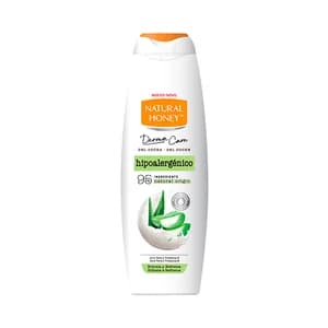 NATURAL HONEY Dermo care Gel hipoalergénico para ducha o baño 650 ml.