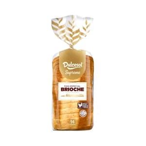 DULCESOL Pan de molde brioche 450 g.