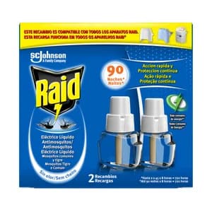 RAID Recambio eléctrico 90 noches 2 uds.