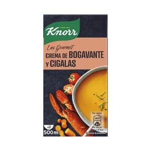 KNORR Crema de bogavantes y cigalas 500 ml.