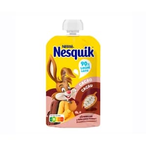 NESQUIK Bolsita (pouch) lactea infantil con cacao 110 g.