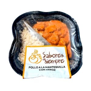 COMIDA SEN Pollo a la mantequilla con arroz 250 g.