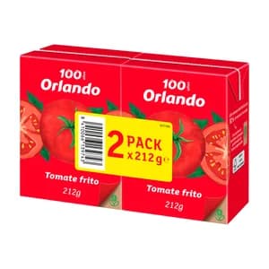 ORLANDO Tomate frito brik 2 x 212 g.