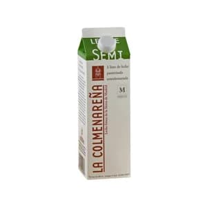 LA COLMENAREÑA Leche de vaca, semidesnatada, fresca y pasteurizada 1 l.