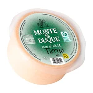 MONTE DEL DUQUE Queso tierno de vaca, mini.