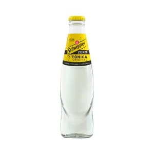 SCHWEPPES Tónica Zero botella de cristal de 20 cl.