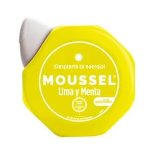 MOUSSEL Gel revitalizante para baño o ducha con aroma a lima y menta MOUSSEL 650 ml