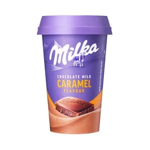 MILKA Bebida de chocolate con leche sabor a caramelo 220 ml.
