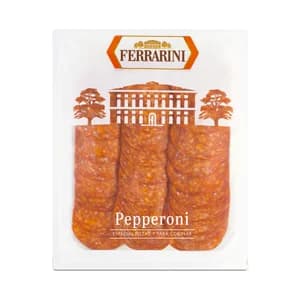 FERRARINI Pepperoni cortado en lonchas, especial para pizzas y cocinar 90 g.