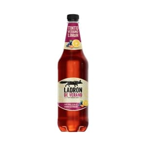 LADRÓN DE VERANO Tinto de verano con un toque extra de sabores cítricos botella 1 l.