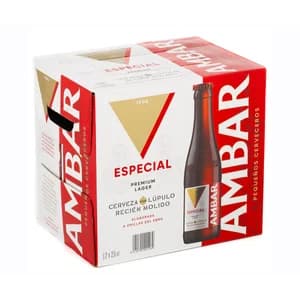 AMBAR ESPECIAL Cervezas pack 12 uds. x 25 cl.