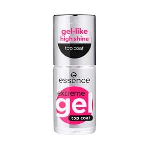 ESSENCE Extreme gel tono 01 Gloss to go Top coat (base) tipo gel, para manicura brillante.