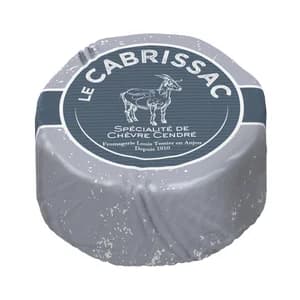 LE CABRISSAC Queso de cabra con ceniza LE CABRISSAC 150 g.