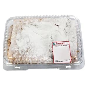 Tira de hojaldre rellena de nata 445 g.