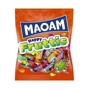 MAOAM Caramelos masticables happy fruttis 175 gr.
