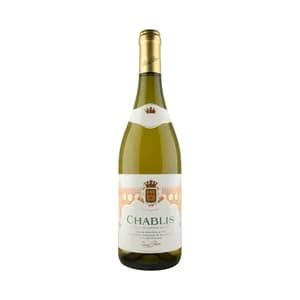 PIERRE CHANAU Chablis Vino blanco elaborado en Francia botella 75 cl.