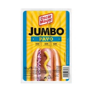 OSCAR MAYER Salchichas cocidas de pavo con sabor ahumado OSCAR MAYER Jumbo 350 g.
